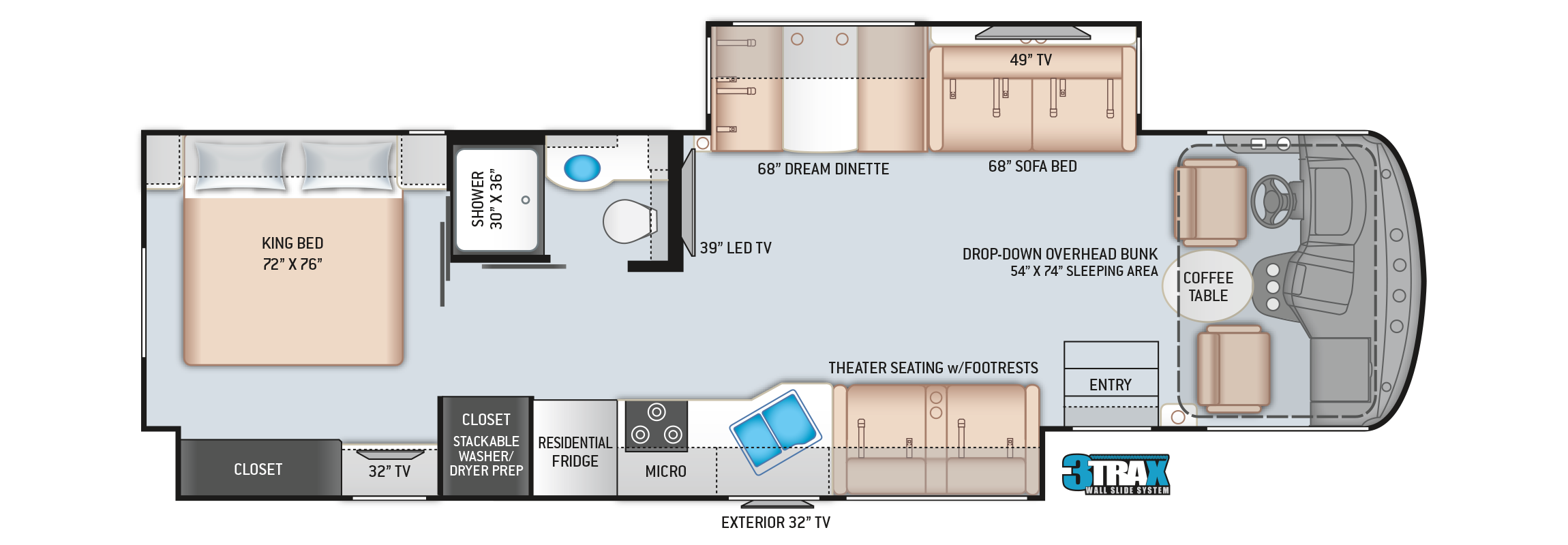 2023 THOR MOTOR COACH WINDSPORT 34R*22